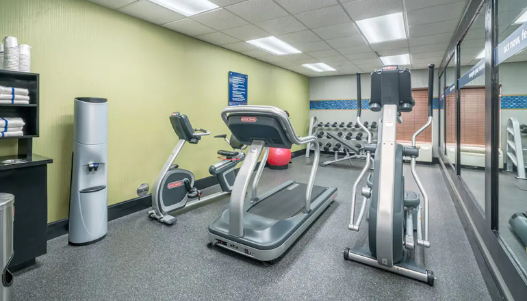 Hotel with a Gym